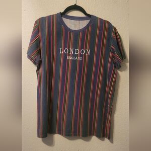 Mens London Fog Striped Shirt